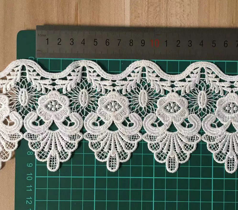 New Arrival Decorative Clothing Sewing Beautiful Braided Sequined Pearl Beaded Lace Trims